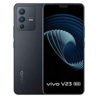Vivo V23 256 GB Hafıza 12 GB Ram 6.44 inç 64 MP Çift Hatlı AMOLED Ekran Android Akıllı Cep Telefonu Siyah