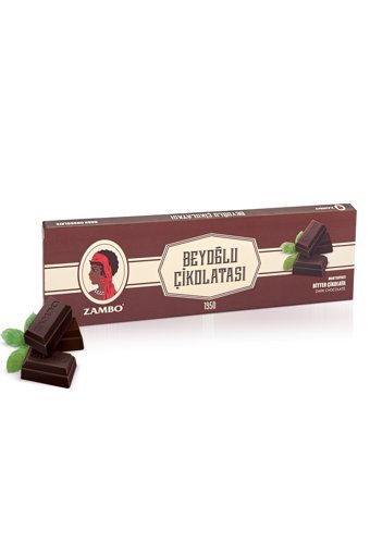 Zambo Beyoğlu Bitter Çikolata 300 gr