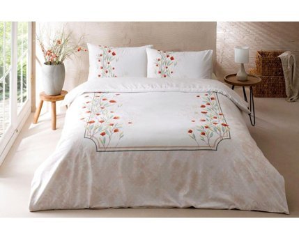 Özdilek Nev Listanyus 4 Mevsim 200x220 cm Çarşaflı Çift Kişilik Nevresim Takımı Çok Renkli