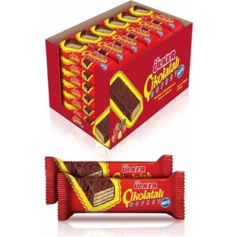 Ülker Gofret Sade Çikolata 40 gr 36 Adet