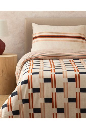 English Home Soft Cotton King Size 4 Mevsim 240x220 cm Çarşafsız Çift Kişilik Nevresim Takımı Çok Renkli