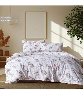 Doqu Home Sante 4 Mevsim 240x260 cm Çarşaflı Çift Kişilik Nevresim Takımı Çok Renkli