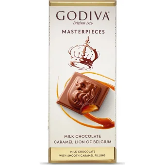 Godiva Tablet Karamelli-Sütlü Çikolata 86 gr 2 Adet