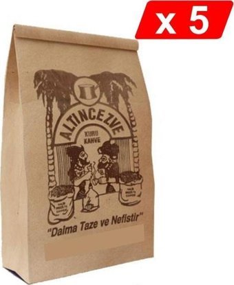 Altıncezve Sade Türk Kahvesi 5x250 gr