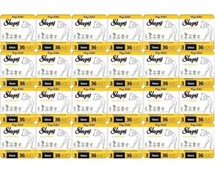 Sleepy Extra Organik Ultra İnce 36'lı Hijyenik Ped 24 Adet