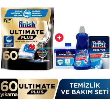 Finish Ultimate Plus Tablet Bulaşık Deterjanı 60 Adet