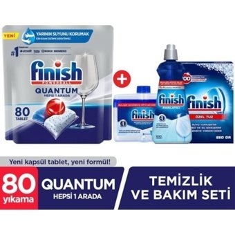 Finish Quantum Tablet Bulaşık Deterjanı 80 Adet