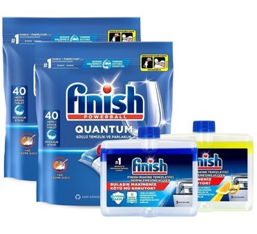 Finish Quantum Limon Tablet Bulaşık Deterjanı 80 Adet
