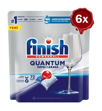 Finish Quantum Limon Tablet Bulaşık Deterjanı 76x6 Adet