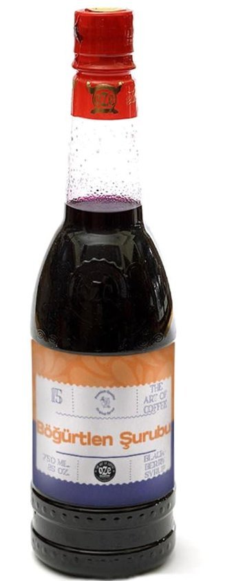 Oze Böğürtlen Kahve Şurubu 750 ml