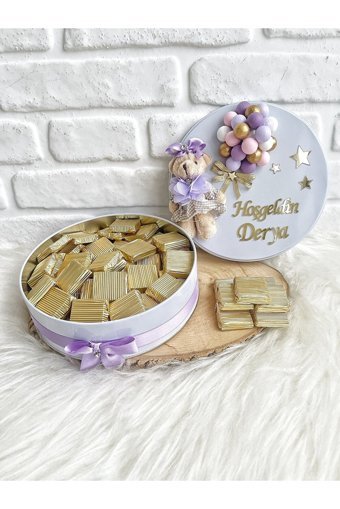 Bunnyball Pleksi Isimli Ayıcıklı Sade Çikolata