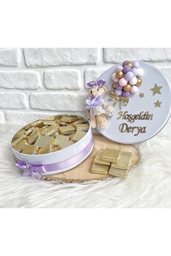 Bunnyball Pleksi Isimli Ayıcıklı Sade Çikolata