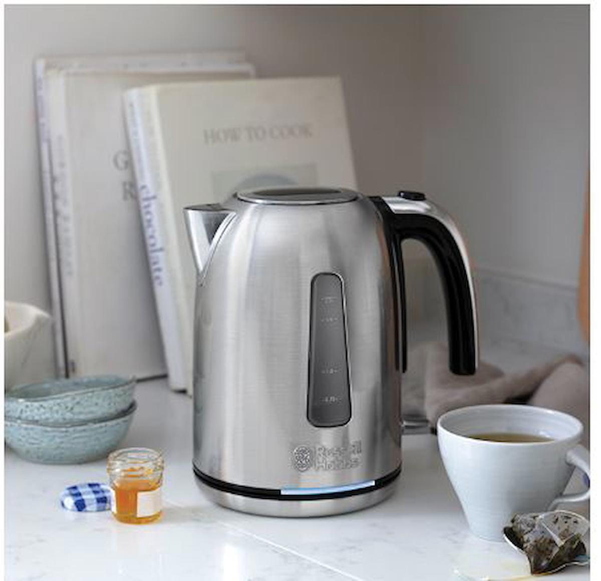 Russell Hobbs 23940-70 Çelik 1.7 lt 2400 W Işıklı Vintage İnox Kettle