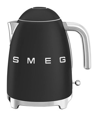 Smeg KLF03BLMEU Çelik 1.7 lt 2400 W Retro Mat Siyah Kettle