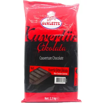 Ovalette Ekstra Kuvertür Sütlü Çikolata 2.5 kg