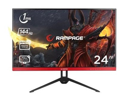 Rampage Flower RM-421 144 Hz 1 ms 23.8 inç FHD Flat TN HDMI Freesync 1920x1080 px LED Monitör