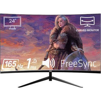 İzoly IZ2456C165 165 Hz 1 ms 24 inç FHD Curved VA HDMI Freesync 1920x1080 px LED Monitör