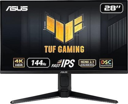 Asus TUF Gaming VG28UQL1A 144 Hz 1 ms 28 inç 4K UHD Flat Dokunmatik IPS Hoparlörlü HDMI Freesync G-Sync 3840x1080 px LED Monitör