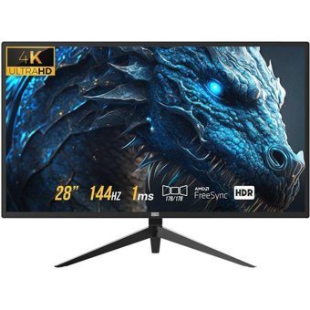 Dragos EDGELESS GP-F28UHD 144 Hz 1 ms 28 inç 4K UHD Flat IPS VGA HDMI Freesync 3840x1080 px LED Monitör