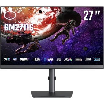 Cooler Master Master GM2711S 180 Hz 0.5 ms 27 inç WQHD Flat IPS VGA HDMI 2560x1440 px LED Monitör
