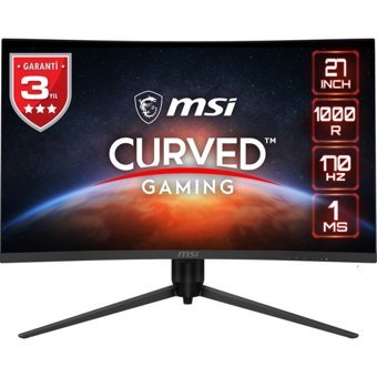 MSI G271CQP E2 170 Hz 1 ms 27 inç WQHD Curved VA HDMI 2560x1440 px LED Monitör