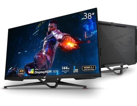 Asus ROG Swift PG38UQ 144 Hz 1 ms 38 inç 4K UHD Flat Dokunmatik IPS Hoparlörlü HDMI Freesync G-Sync 3840x2160 px LED Monitör
