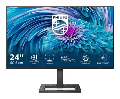 Philips 242E2FA/00 75 Hz 1 ms 23.8 inç FHD Flat IPS Hoparlörlü HDMI Freesync 1920x1080 px LED Monitör