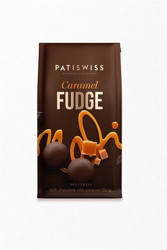 Patiswiss Fudge Karamelli Çikolata 250 gr