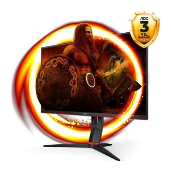 AOC 27G2SPU/BK 165 Hz 1 ms 27 inç FHD Flat IPS Hoparlörlü VGA HDMI Freesync 1920x1080 px LED Monitör