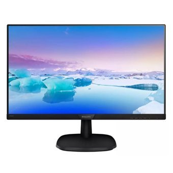 Philips 243V7QJABF/01 75 Hz 4 ms 23.8 inç FHD Flat IPS Hoparlörlü VGA HDMI Freesync 1920x1080 px LED Monitör