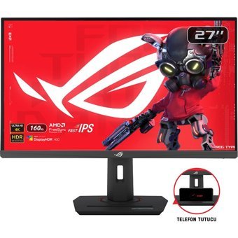 Asus ROG Strix XG27UCS 160 Hz 1 ms 27 inç 4K UHD Flat Dokunmatik IPS HDMI Freesync G-Sync 3440x1440 px LED Monitör