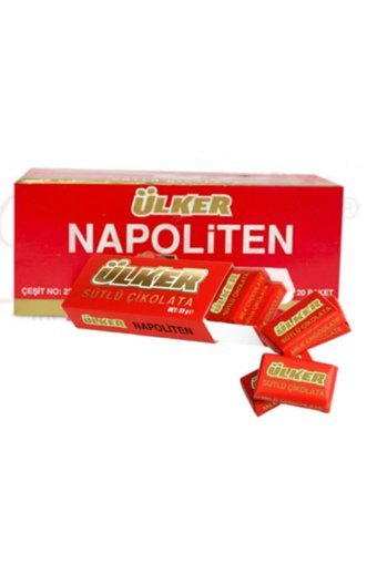 Ülker Napoliten Sütlü Çikolata 33 gr 12 Adet
