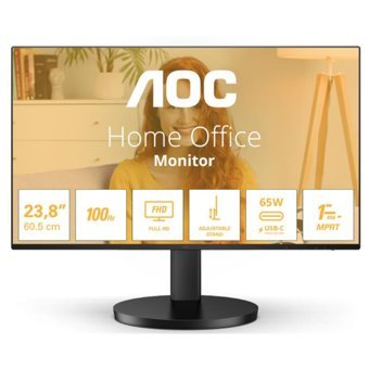 AOC 27B3CF2 100 Hz 1 ms 27 inç FHD Flat IPS Hoparlörlü VGA HDMI 1920x1080 px LED Monitör