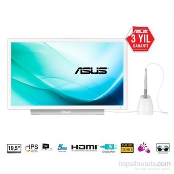 Asus PT201Q 60 Hz 5 ms 19.5 inç FHD Flat Dokunmatik IPS Hoparlörlü VGA 1920x1080 px LED Monitör