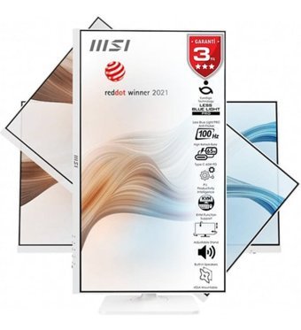 MSI Modern MD272XPW 100 Hz 1 ms 27 inç FHD Flat IPS Hoparlörlü HDMI 1920x1080 px LED Monitör