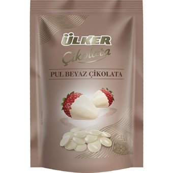 Ülker Pul Beyaz Çikolatalı Çikolata 120 gr