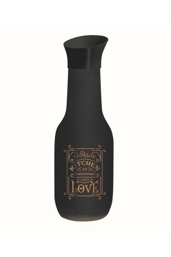 Herevin Kitchen Love Plastik Kapaklı Cam Sürahi 1 lt