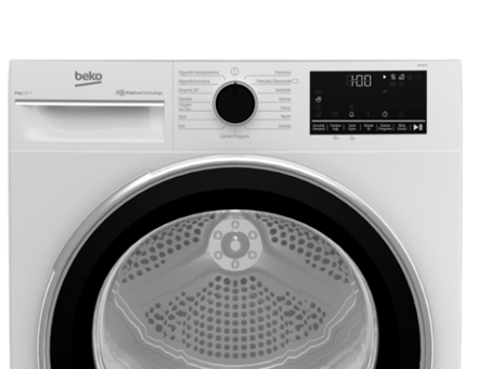 Beko KM 91 B 9 kg A++ Enerji Sınıfı Isı Pompalı Kurutma Makinesi