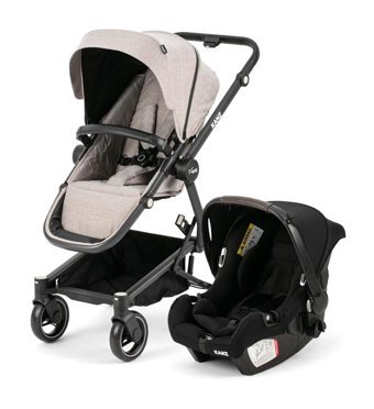 Kanz N-Go Katlanabilir Travel Sistem Bebek Arabası Bej
