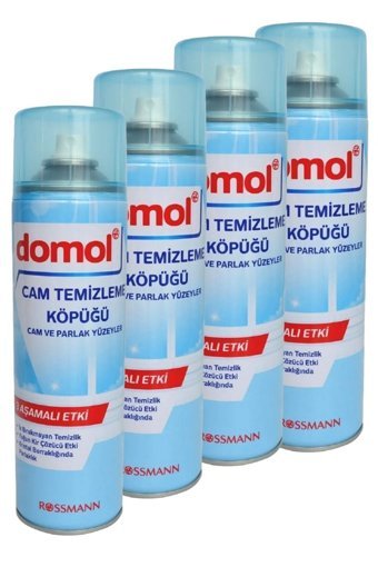 Domol Cam Temizleyici Köpük 4x500 ml