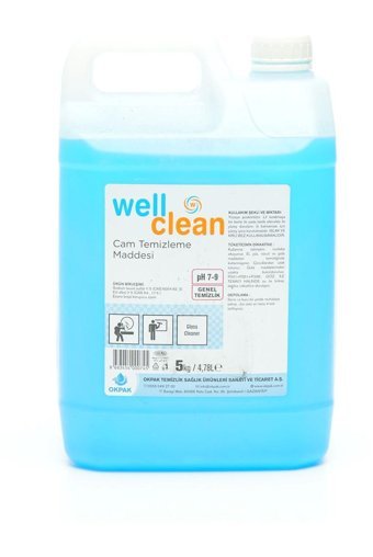 Wellclean Cam Temizleyici Sıvı 5 kg