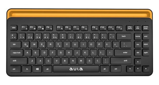 Aula AWK310 Türkçe Q 86 Tuşlu Kablosuz Siyah Normal Klavye