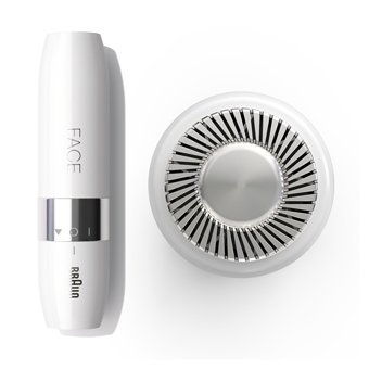 Braun FS1000 Yüz Kaş Bıyık Sakal İçin Tek Başlıklı Kablosuz Epilatör Beyaz