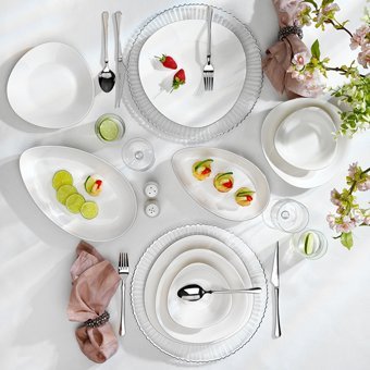 Schafer Dina 29 Parça 6 Kişilik Porselen Yemek Takımı