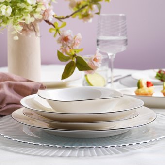 Schafer Dina 29 Parça 6 Kişilik Porselen Yemek Takımı
