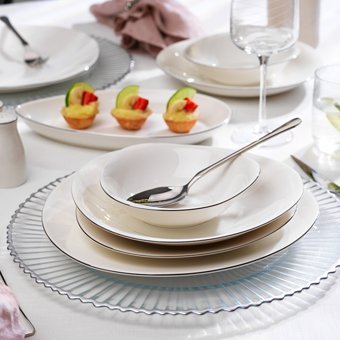 Schafer Dina 29 Parça 6 Kişilik Porselen Yemek Takımı
