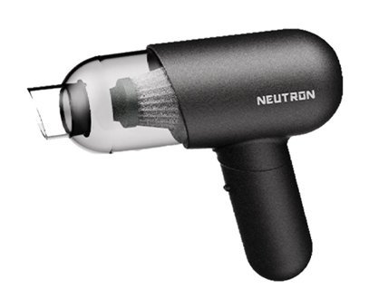 Neutron 7.4 V Torbasız Kuru Emiş Kablosuz El Tipi Mini Şarjlı Süpürge Siyah