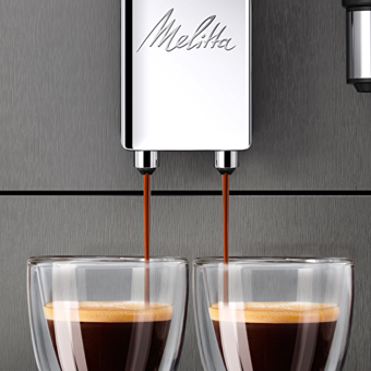 Melitta Avanza 1450 W Kapsülsüz Tam Otomatik Espresso Makinesi Siyah