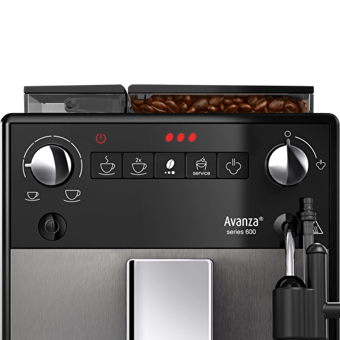 Melitta Avanza 1450 W Kapsülsüz Tam Otomatik Espresso Makinesi Siyah