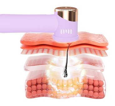Foreo Peach 2 Go 500000 Atımlı Yüz Koltuk Altı Genital Bölge Tüm Vücut İçin Tek Başlıklı IPL Lazer Epilasyon Aleti Lila